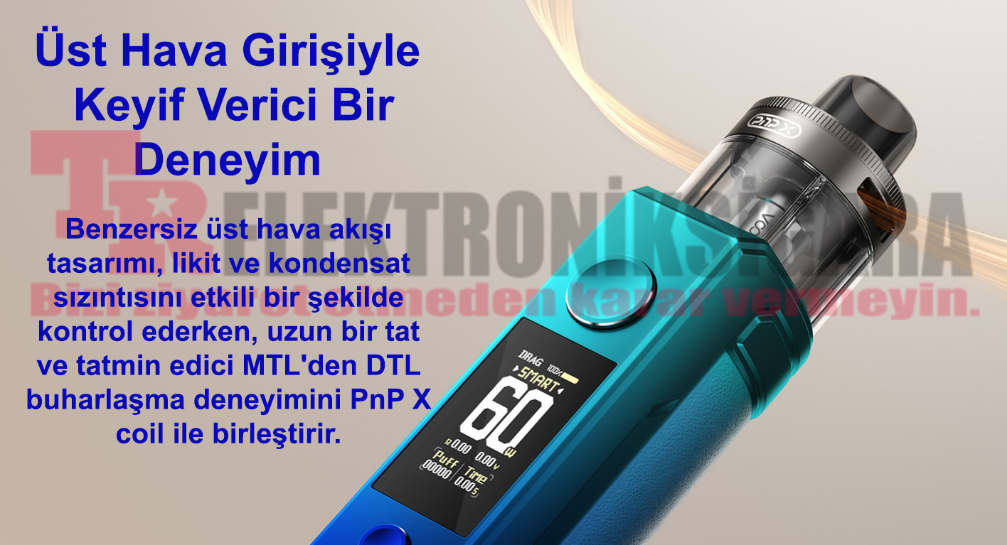 Voopoo Drag S2 Kit 60W Pod Mod Elektronik Sigara