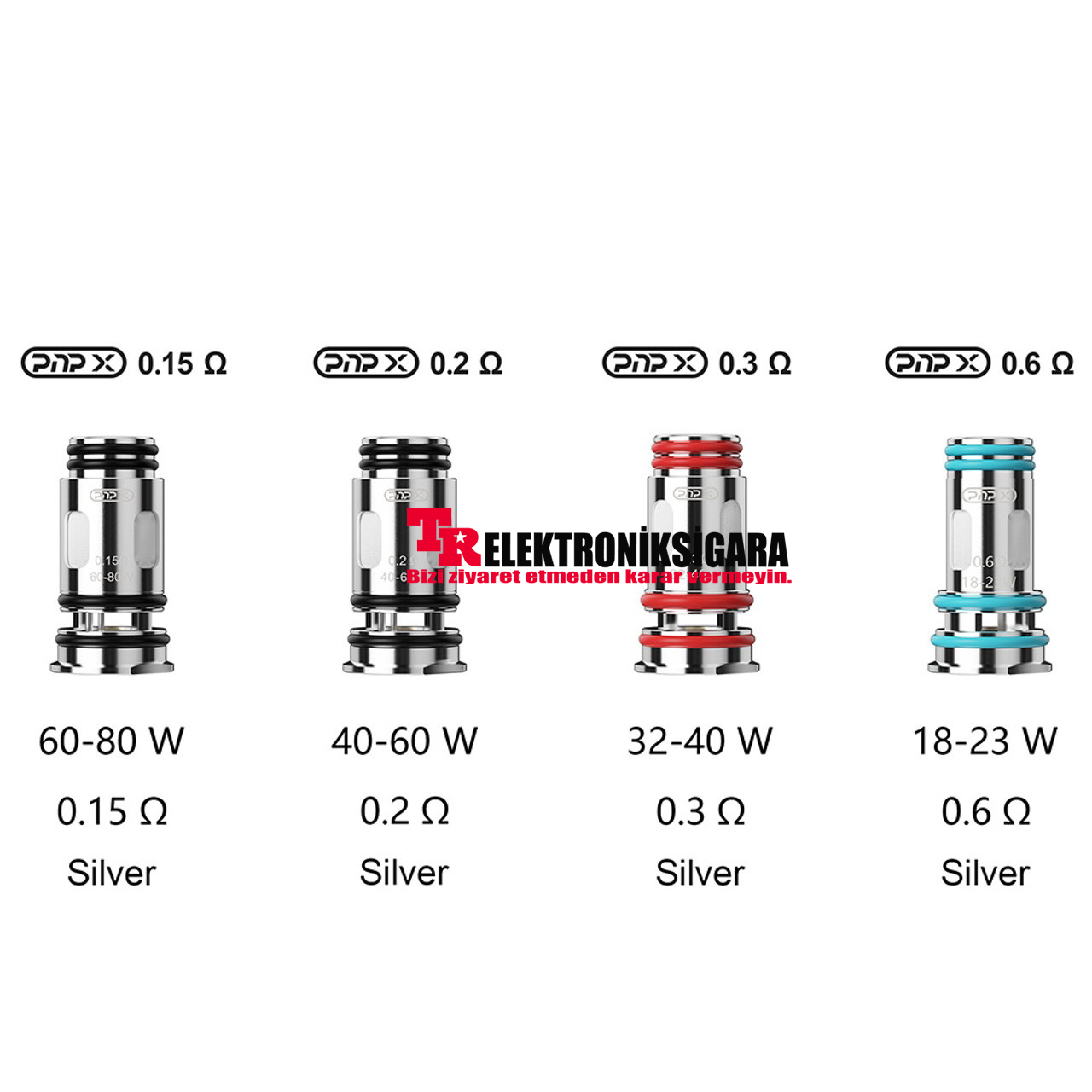 VOOPOO PnP X Coil 5-Pack